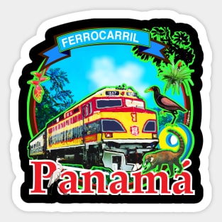 railroad panama Sticker